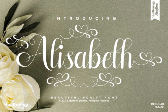 Alisabeth: A Handwritten Font for Editorial Grace