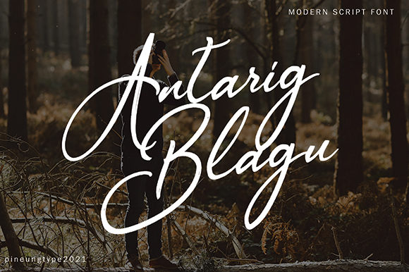 Antarig Blagu: A Modern Handwritten Font for Editorial Design