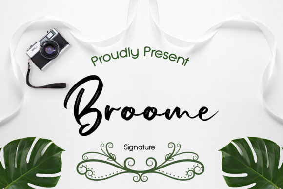 Broome: A Minimal Handwritten Font for Modern Branding
