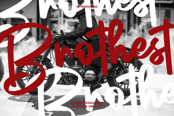 Brothest: A Bold Display Font for Modern Editorial Design