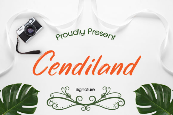 Cendiland: A Handwritten Font for Clear Campaigns