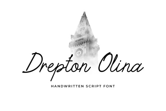 Drepton Olina: A Warm Handwritten Font for Web Design