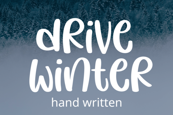 Drive Winter Font: Elevate Your Brand Identity