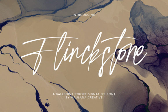 Flinckstone Font: A Sweet Touch for Branding