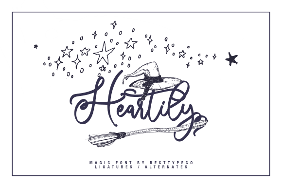 Heartily: A Sweet Handwritten Font for Branding