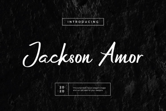 Jackson Amor Font: Elevate Your Campaign Visuals