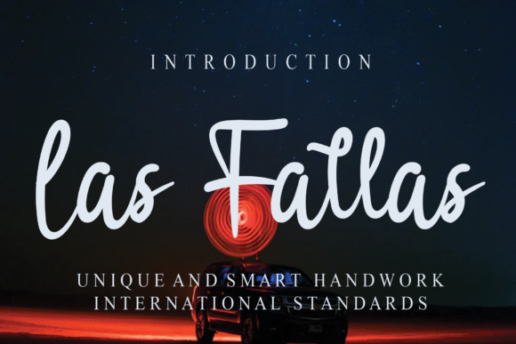 Las Fallas Font: A Bold Script for Modern Brands