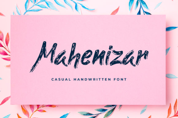 Mahenizar Font: Elevating Web Design with Handwritten Style