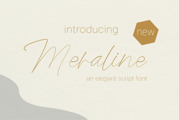 Meraline: A Delicate Script Font for Modern Web Design