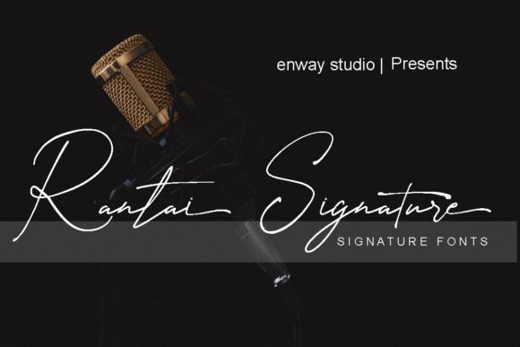 Rantai Signature: A Timeless Handwritten Font for Web Design