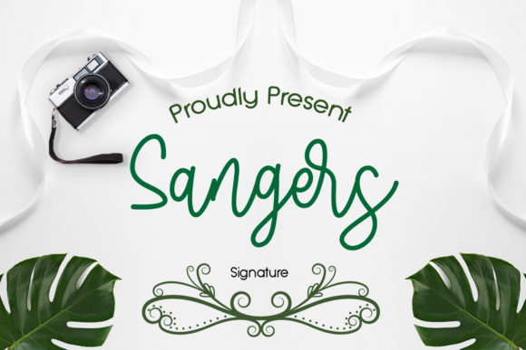 Sangers Font: Elevate Your Campaign Visuals