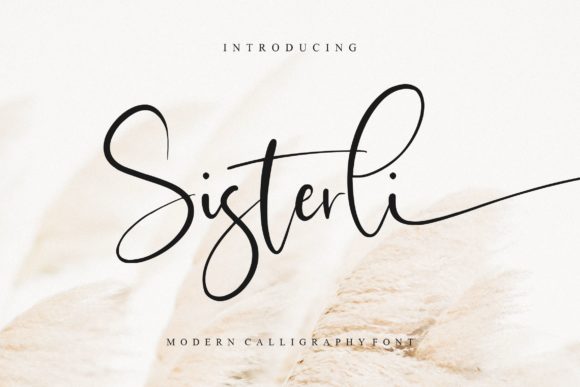 Sisterli: A Dainty Script Font for Elegant Branding