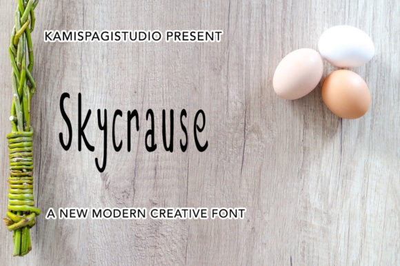 Skycrause: The Handwritten Font for Crafters