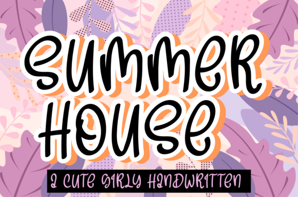 Summer House Font: A Gentle Typeface for Editorial Design