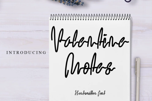 Valentine Notes Font for Bold Campaigns