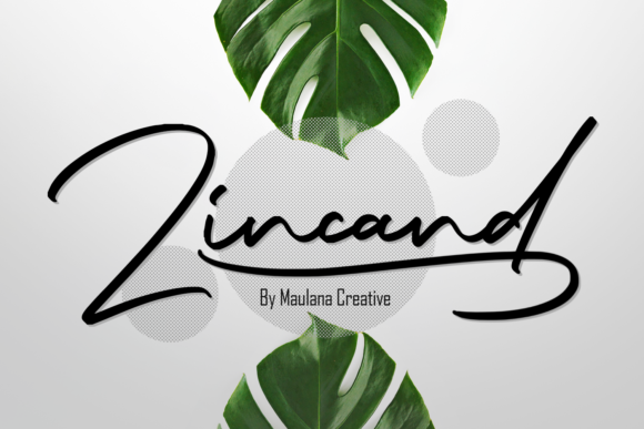 Zincand: A Handwritten Font for Scroll-Stopping Designs